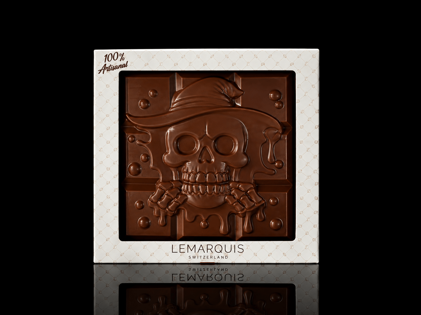 Tablette « message » chocolat au lait Bio 40% – Image 2