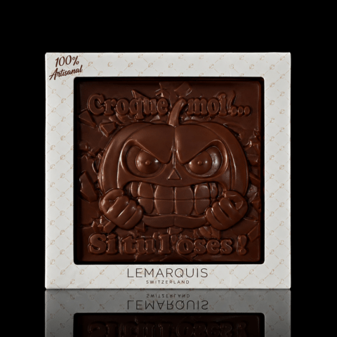 Tablette « message » chocolat au lait Bio 40%