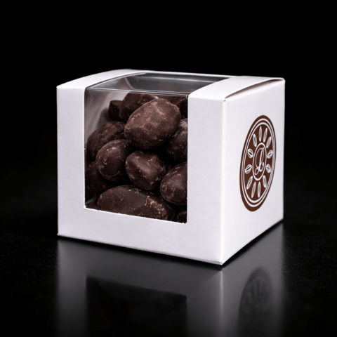 Amandes enrobées chocolat noir 70%