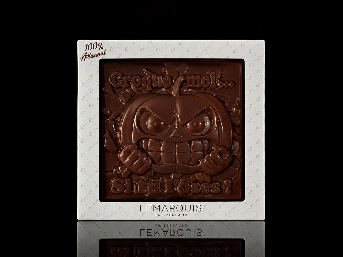 Tablettes Halloween chocolat au lait Bio 40%